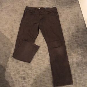 AG Mens Jeans- Brown. Style- The Protege Straight Leg